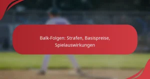Balk-Folgen: Strafen, Basispreise, Spielauswirkungen